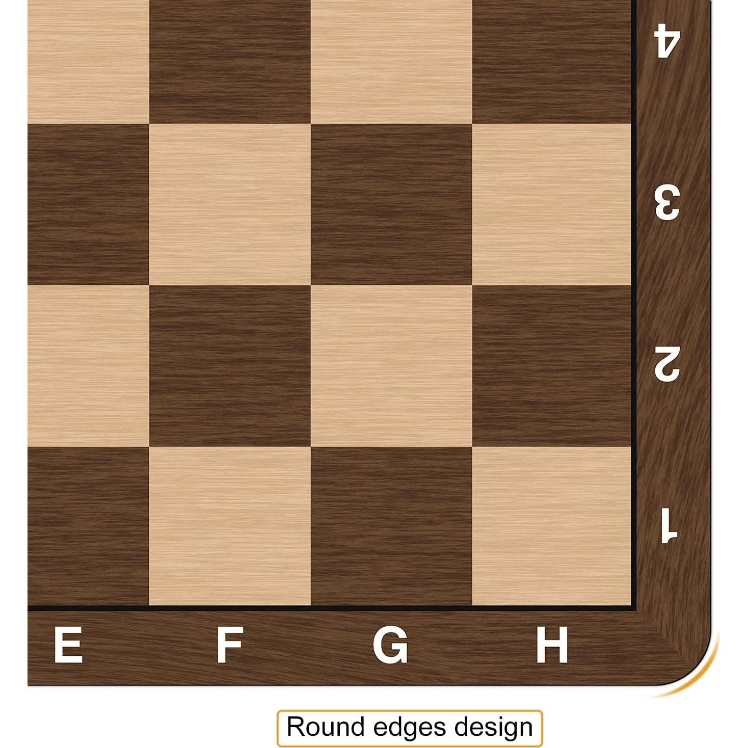 Tablero de Ajedrez LEAP 50.8 cm Antideslizante Plegable