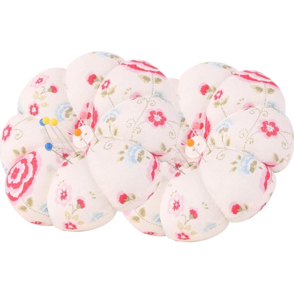 Almohadilla para Alfileres Neoviva Calabaza 10x10cm Rosa