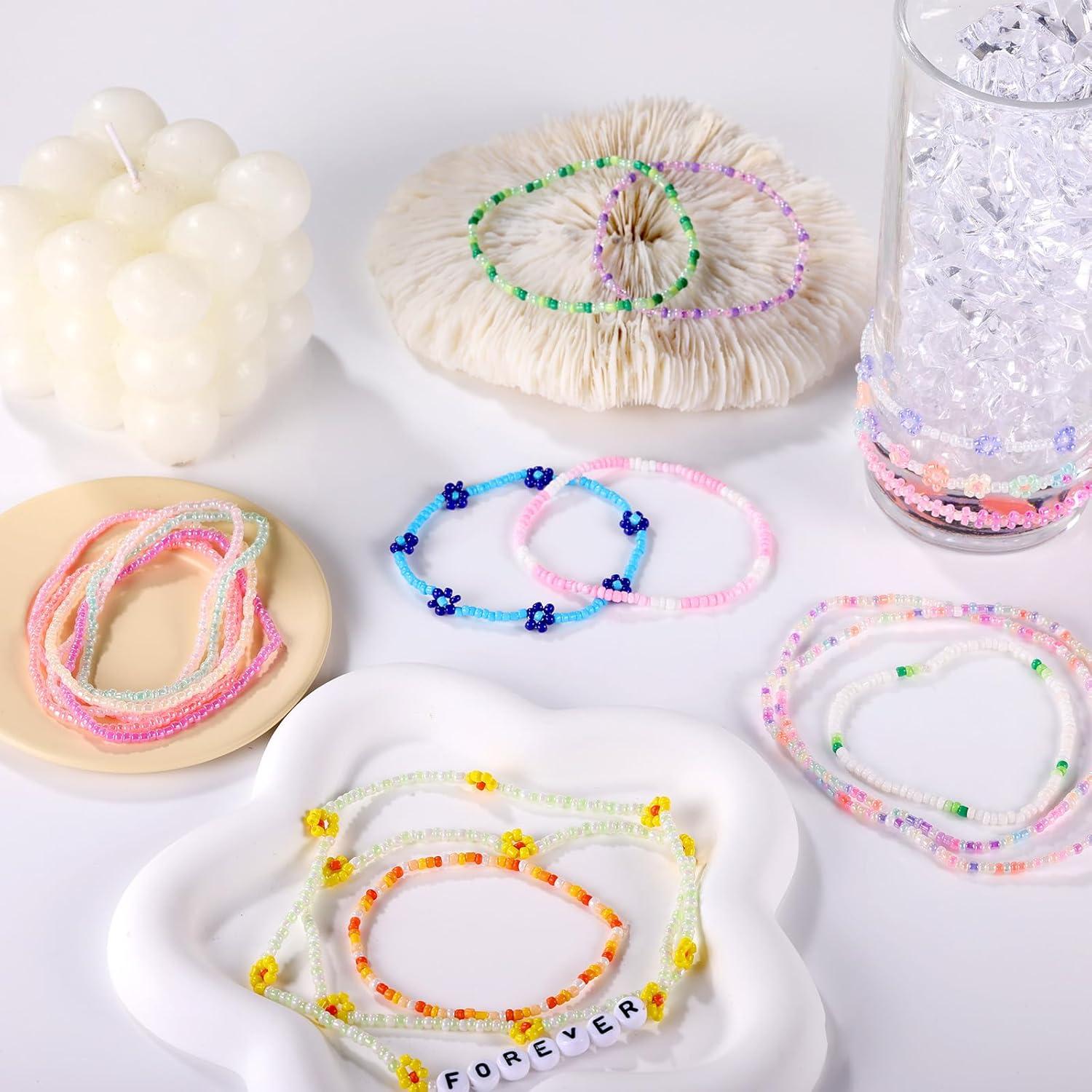 Kit de Perlas de Joyería Funtopia 61000pcs 2mm 120 Colores