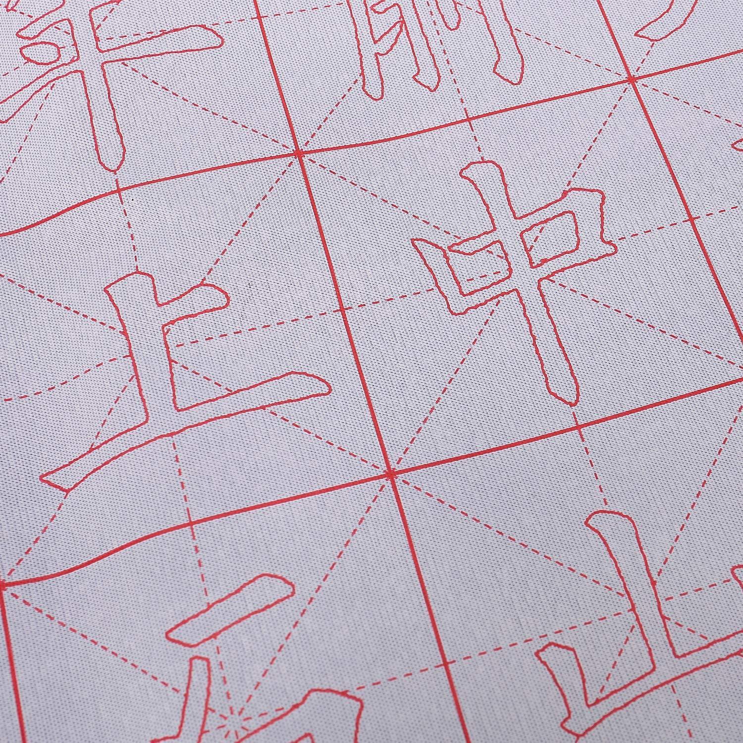 Conjunto de Caligrafía China MEGREZ con Tela Mágica y Pincel