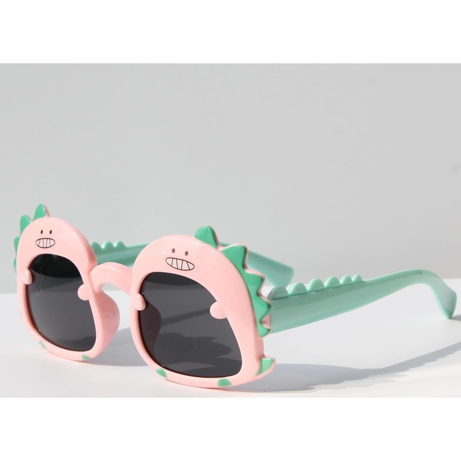 Gafas de sol para niños EYEGLASSTOR dinosaurio UV 2-6 años