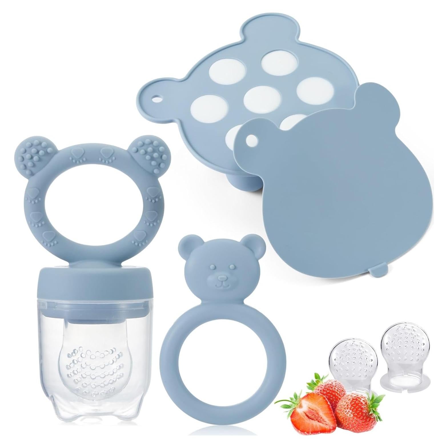 Alimentador de Frutas y Mordedor KEERT para Bebés 3-12 Meses