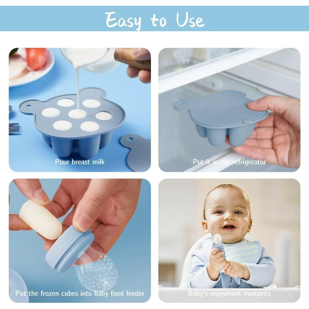 Alimentador de Frutas y Mordedor KEERT para Bebés 3-12 Meses