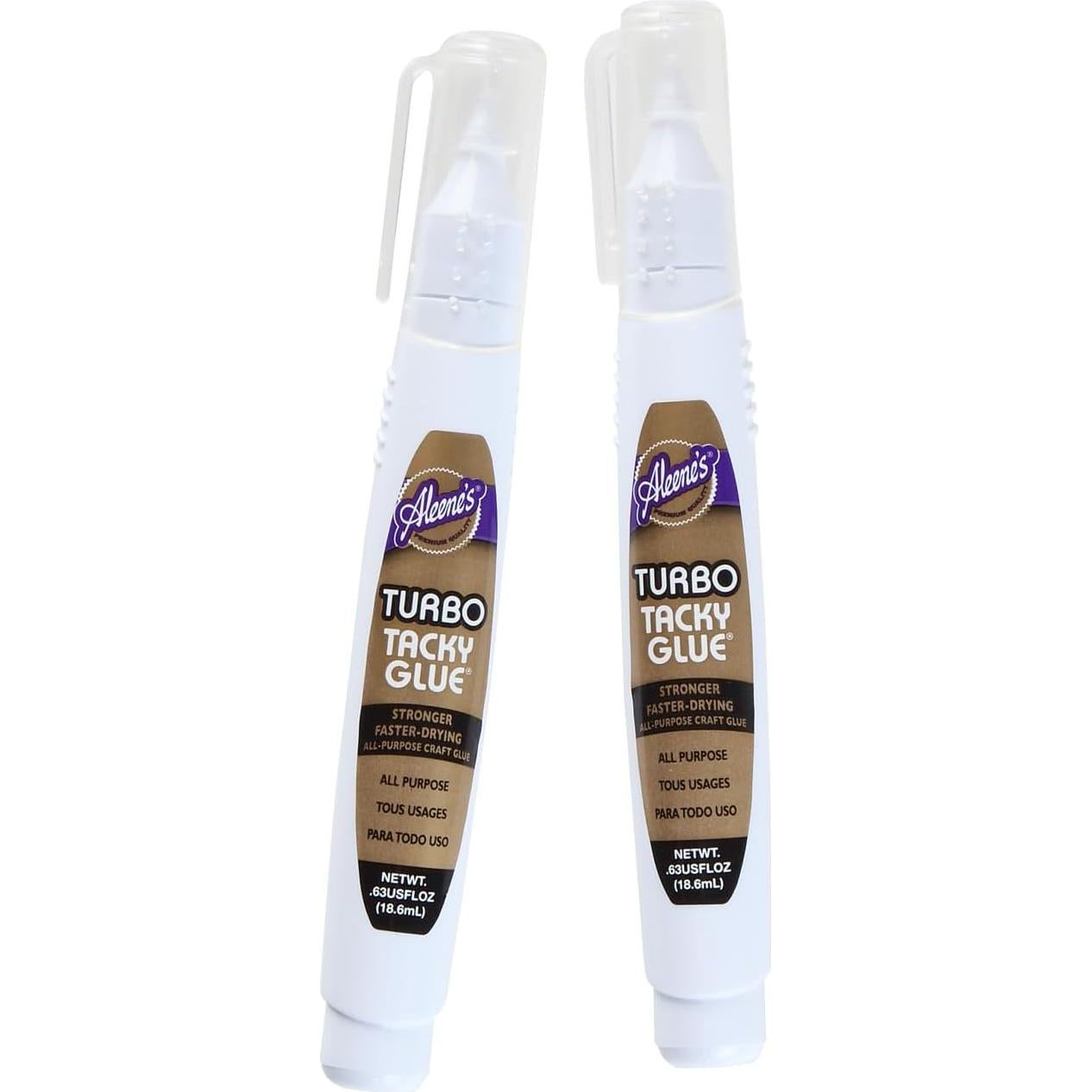 Bolígrafos de Pegamento Tacky Turbo Aleene's 2 Pack 18.79 ml