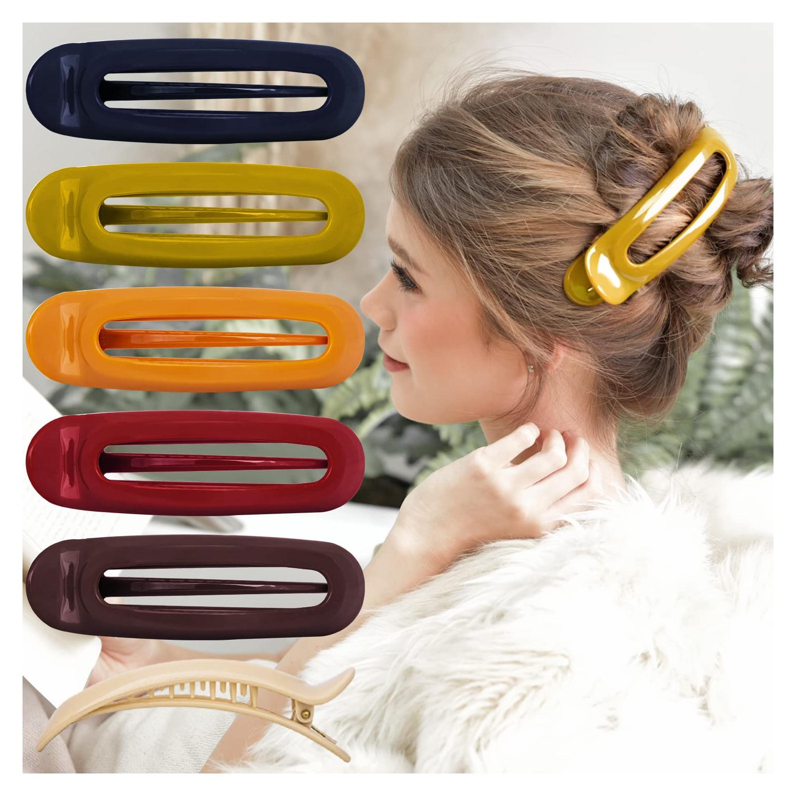 Clip de Pelo Clásico RC ROCHE ORNAMENT 6 Pcs Multicolor