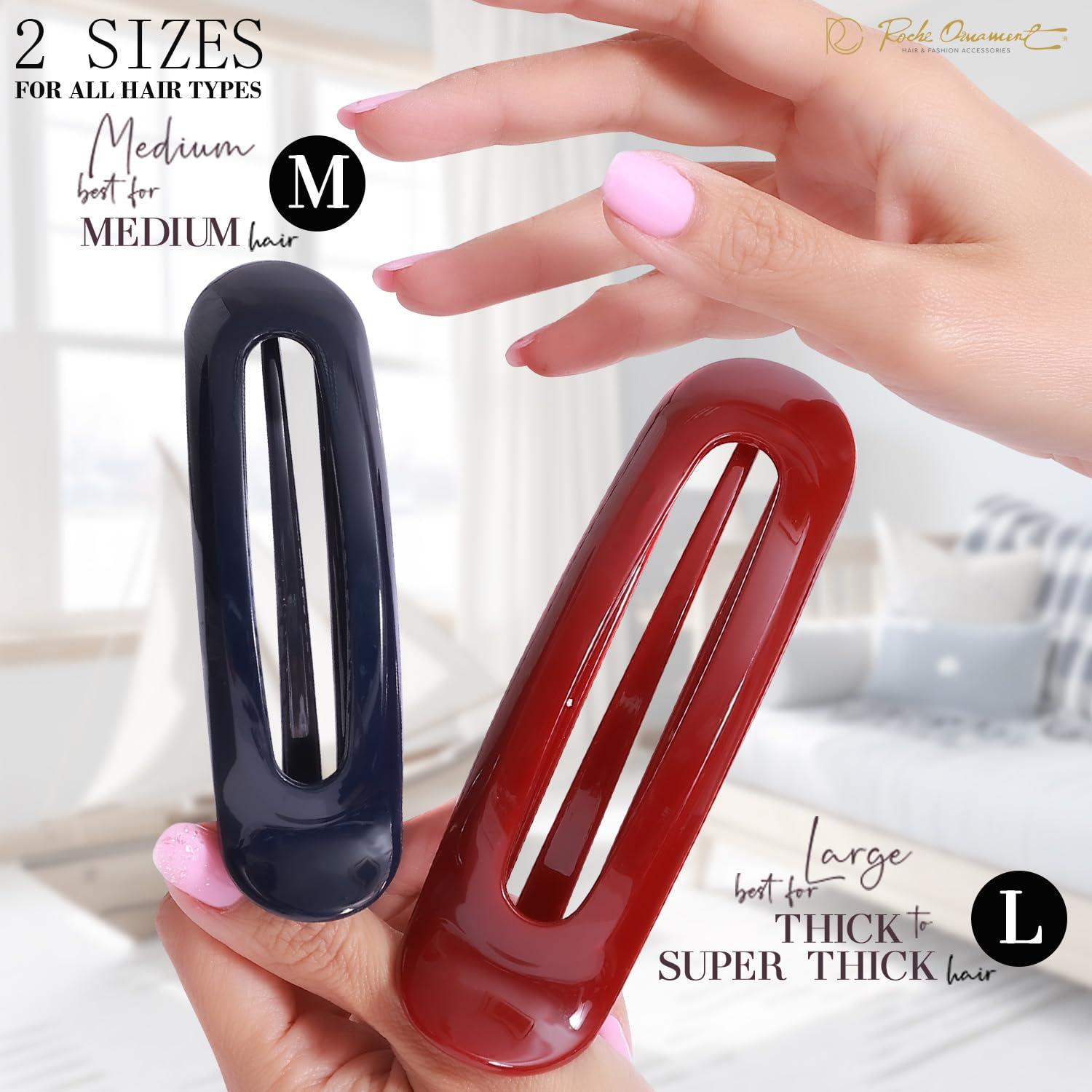 Clip de Pelo Clásico RC ROCHE ORNAMENT 6 Pcs Multicolor