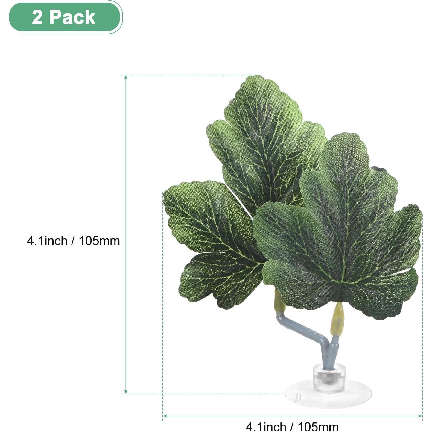 Almohadillas de Hoja para Peces Betta M METERXITY - 2 Piezas