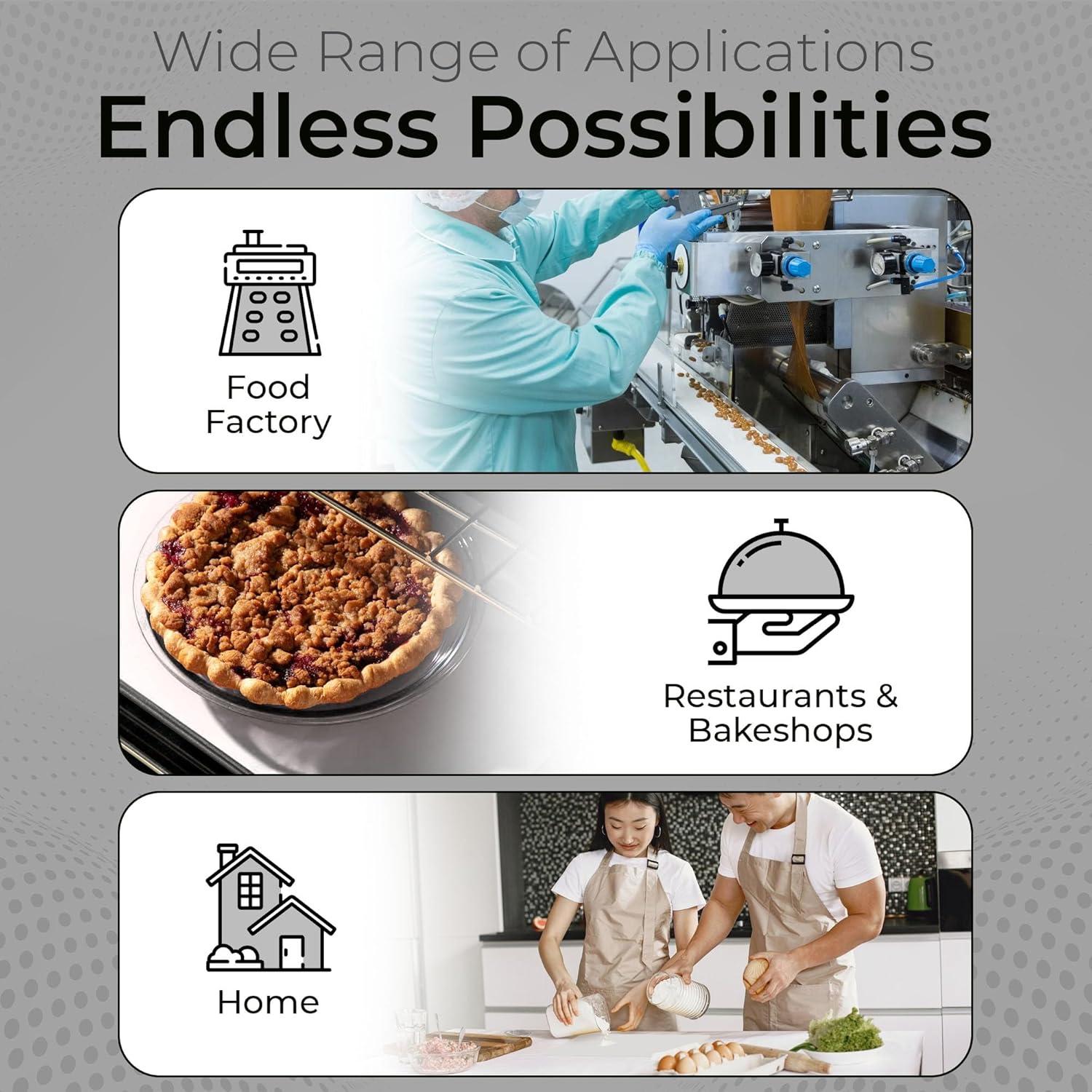 Hoja de Silicona Translúcida 50A Grado Alimenticio 22.86x7.62cm