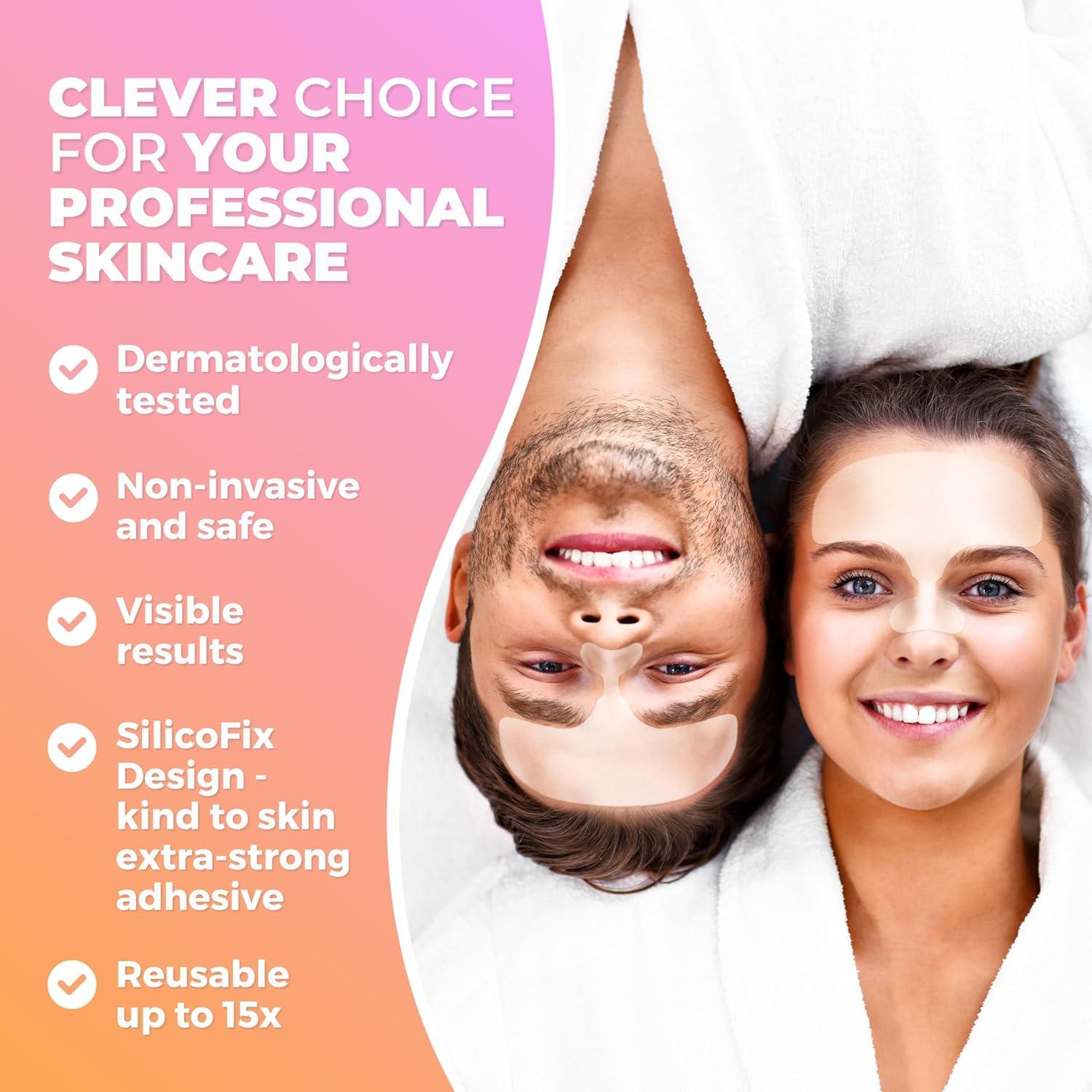 Parches de Silicona Antiarrugas Cleverfy - 2 Unidades Reutilizables