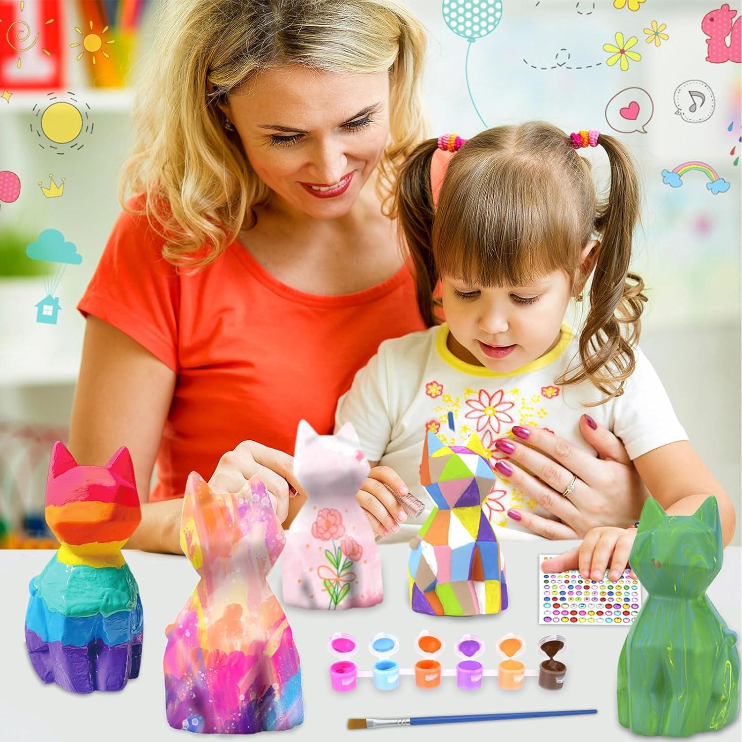 Kit de Lámpara de Gato HAPMARS para Pintar - 2 Piezas