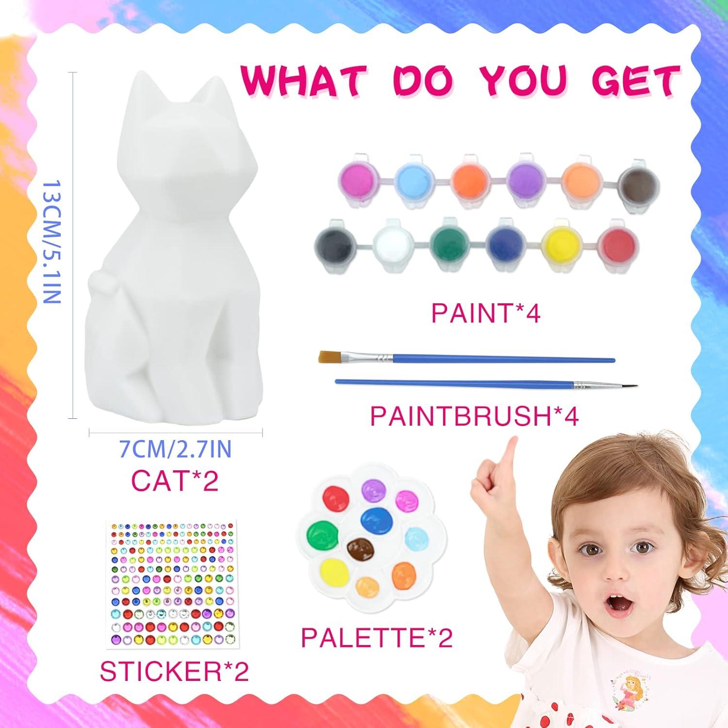 Kit de Lámpara de Gato HAPMARS para Pintar - 2 Piezas