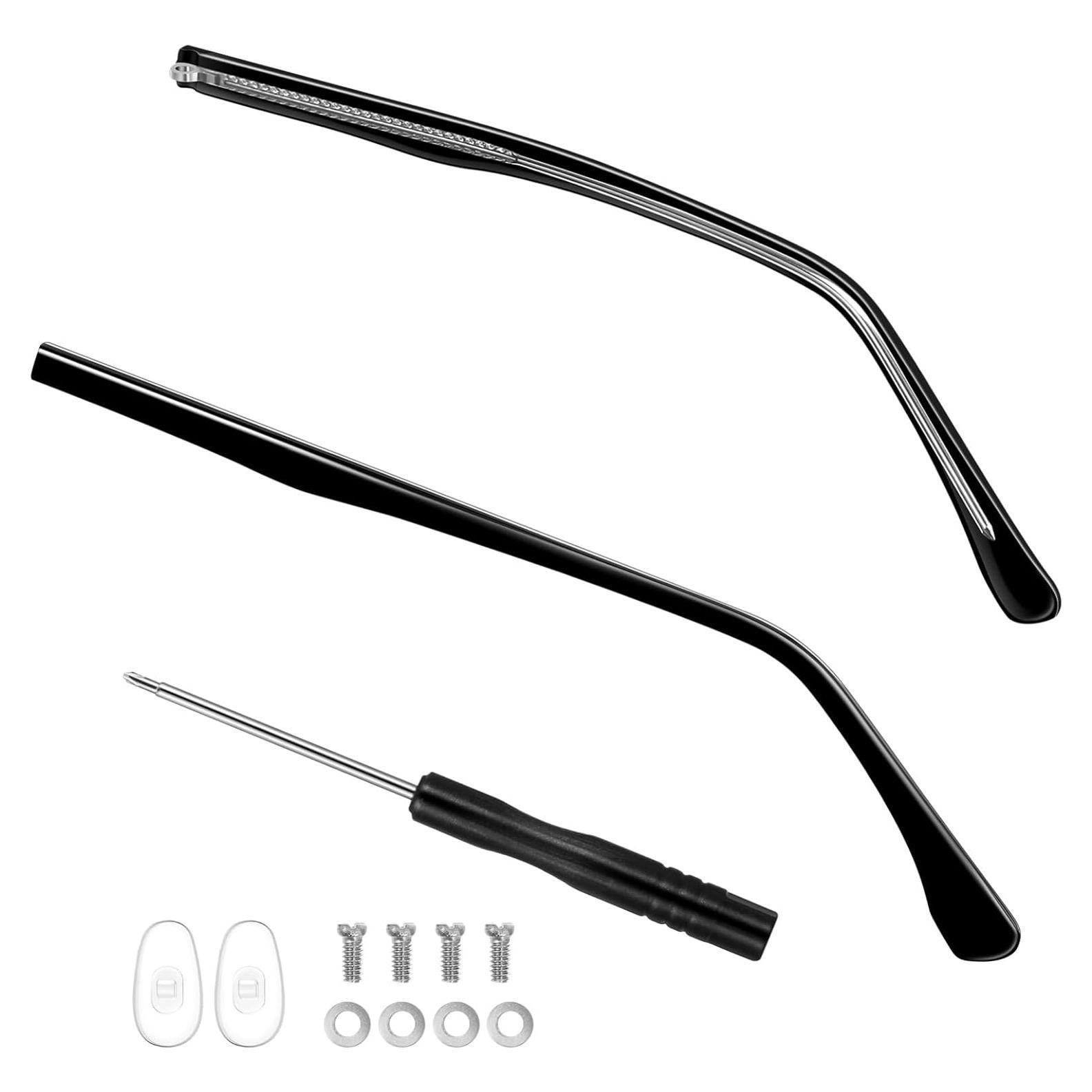 Kit de Reemplazo de Brazos de Gafas Metal BESPORTBLE - Universal