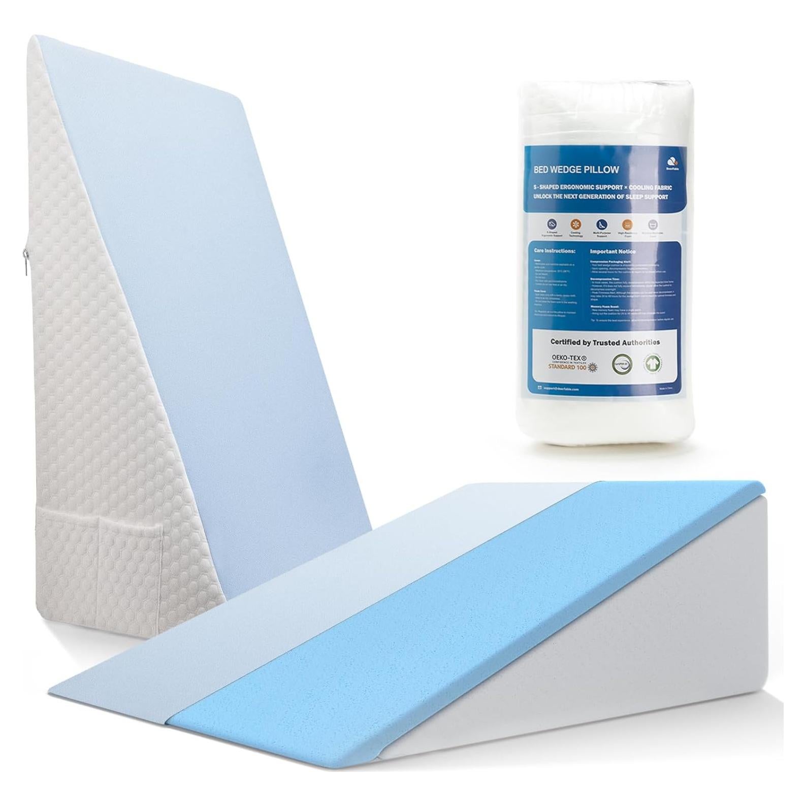 Almohada en Cuña DeerFable WP01 19 cm Espuma Viscoelástica