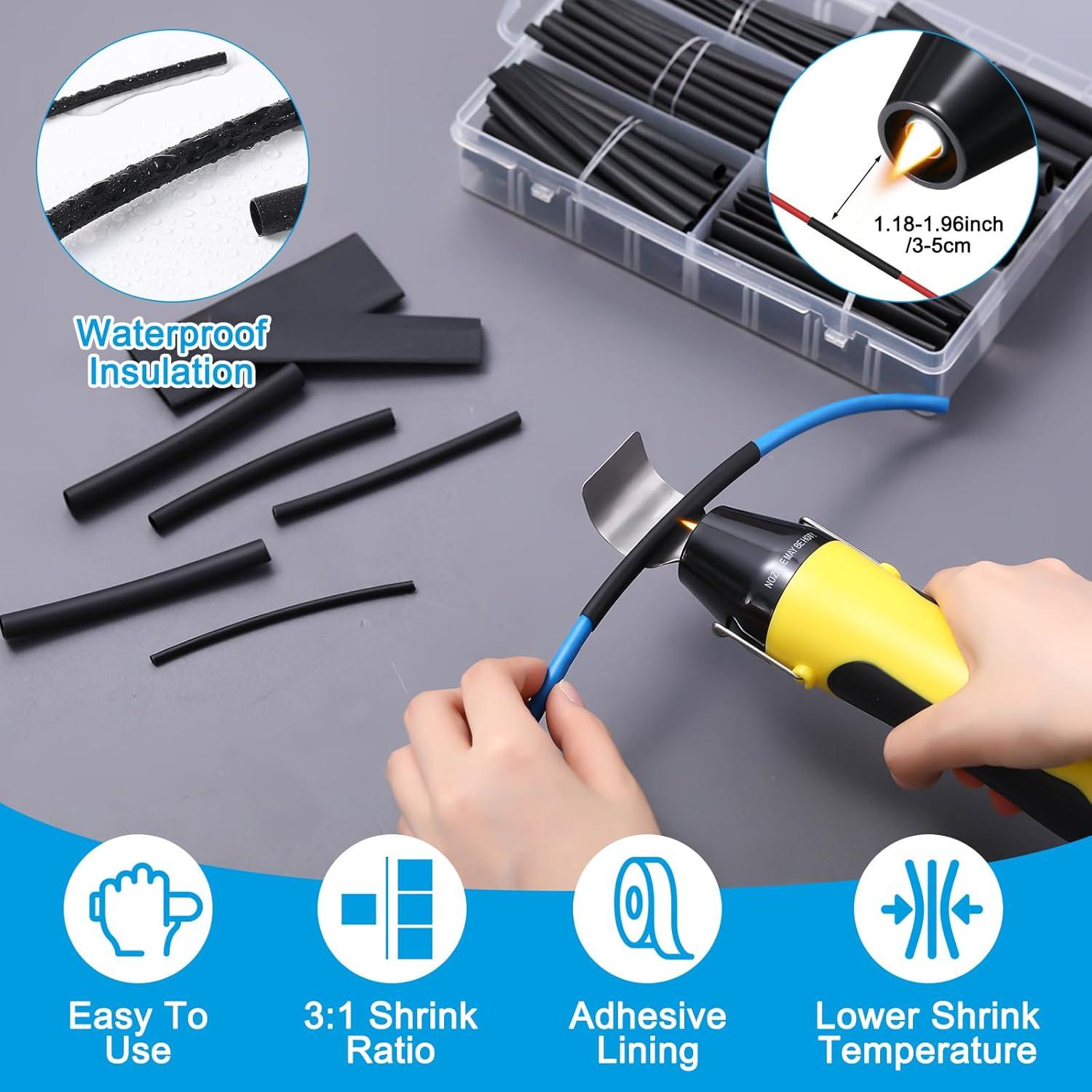 Kit de Conectores de Cable con Sello de Soldadura Mimorou