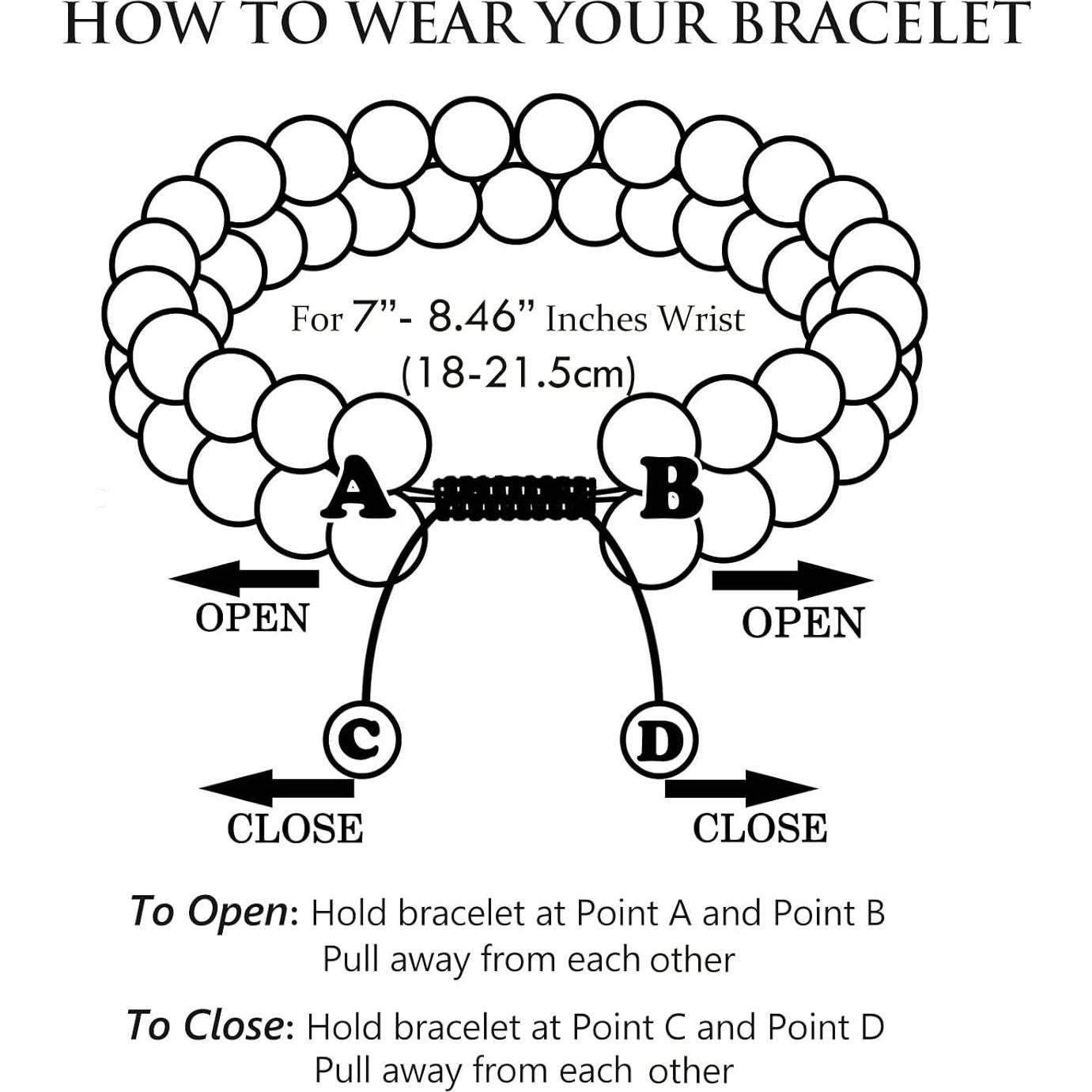 Pulsera de Triple Protección COLORFEY Ojo de Tigre 8 mm