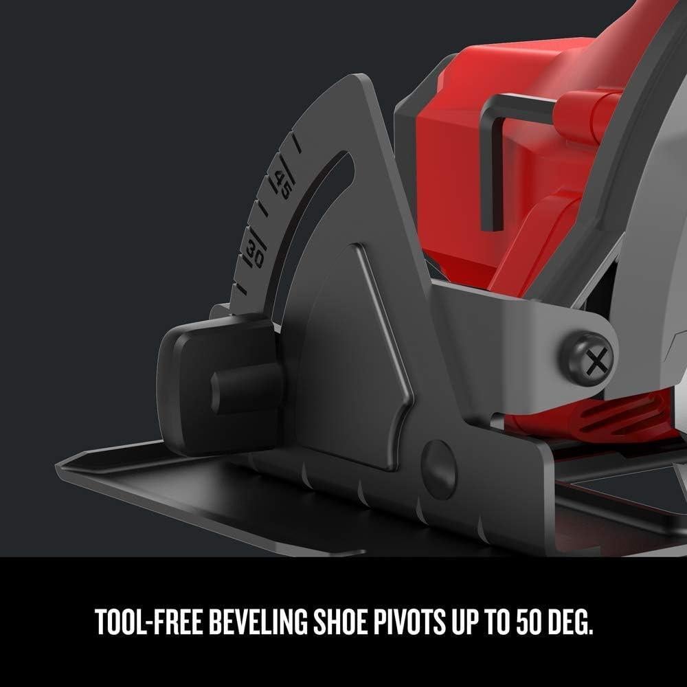 Sierra Circular Inalámbrica Craftsman V20 6.5" con Batería 4Ah