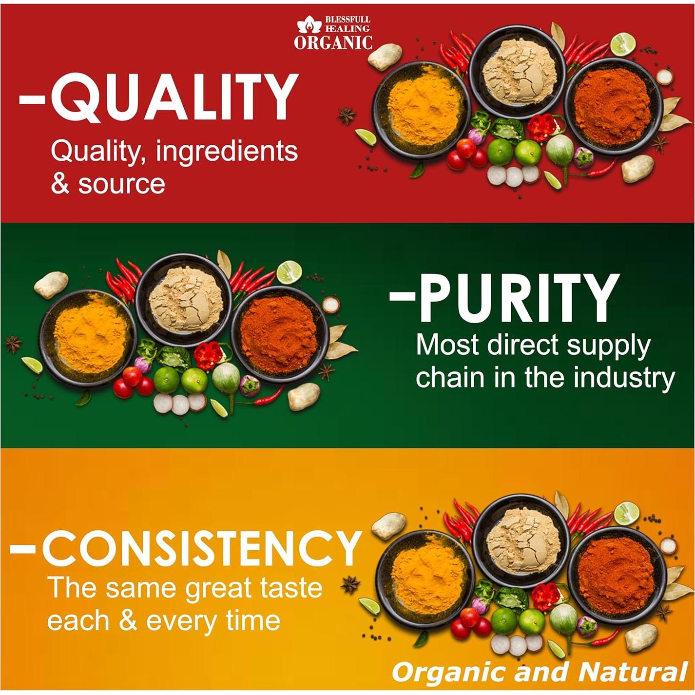 Pólvora de Pimienta Larga Orgánica Blessfull Healing 100g