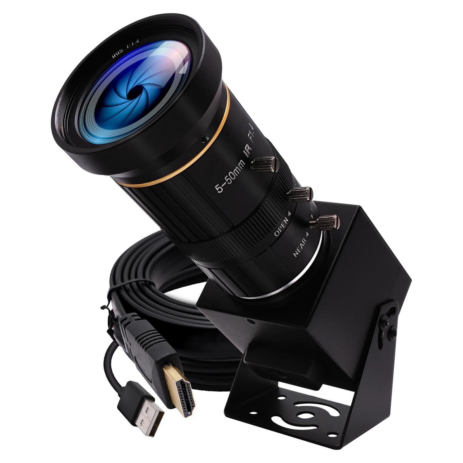 Cámara 4K IFWATER USB HDMI 10X Zoom Enfoque Variable