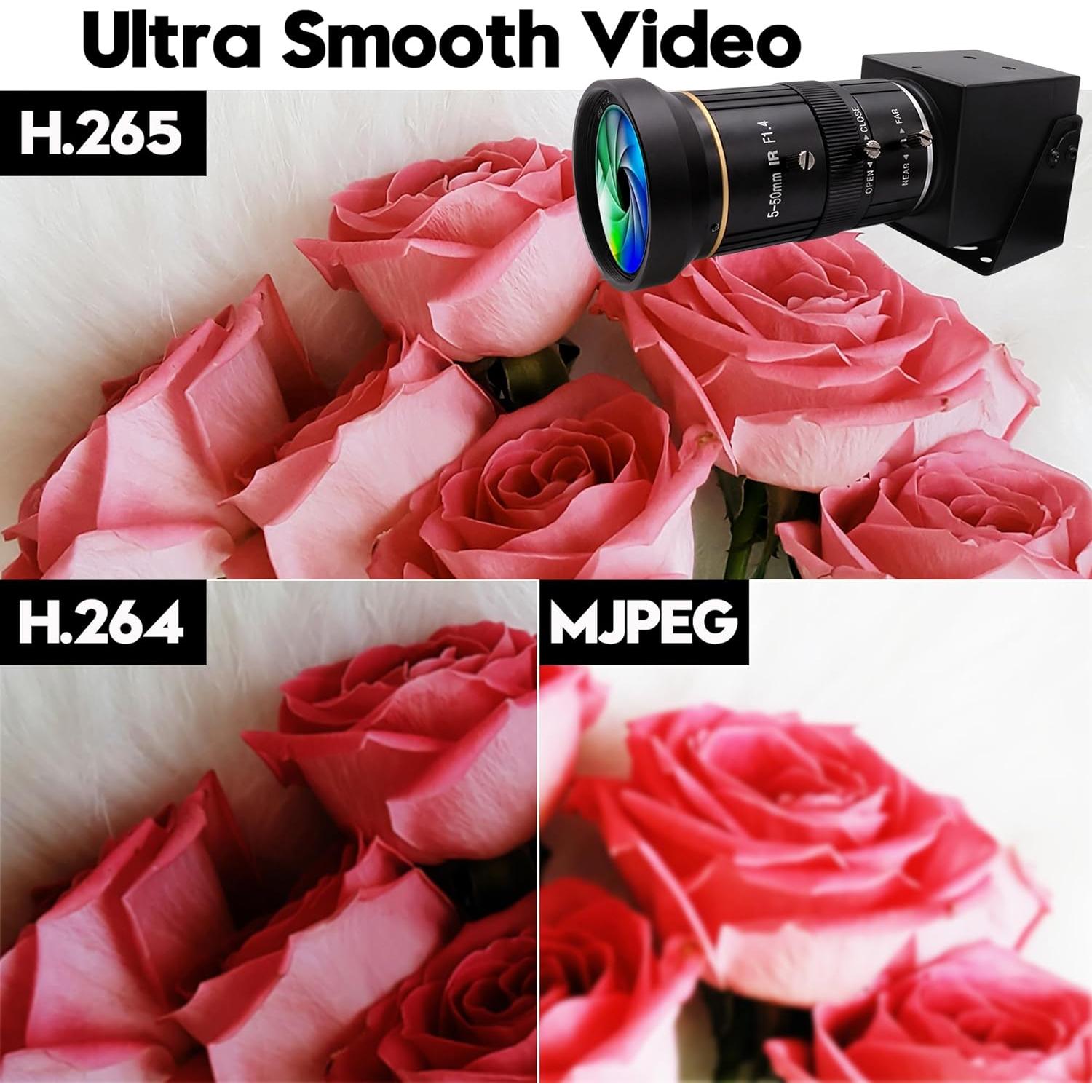 Cámara 4K IFWATER USB HDMI 10X Zoom Enfoque Variable