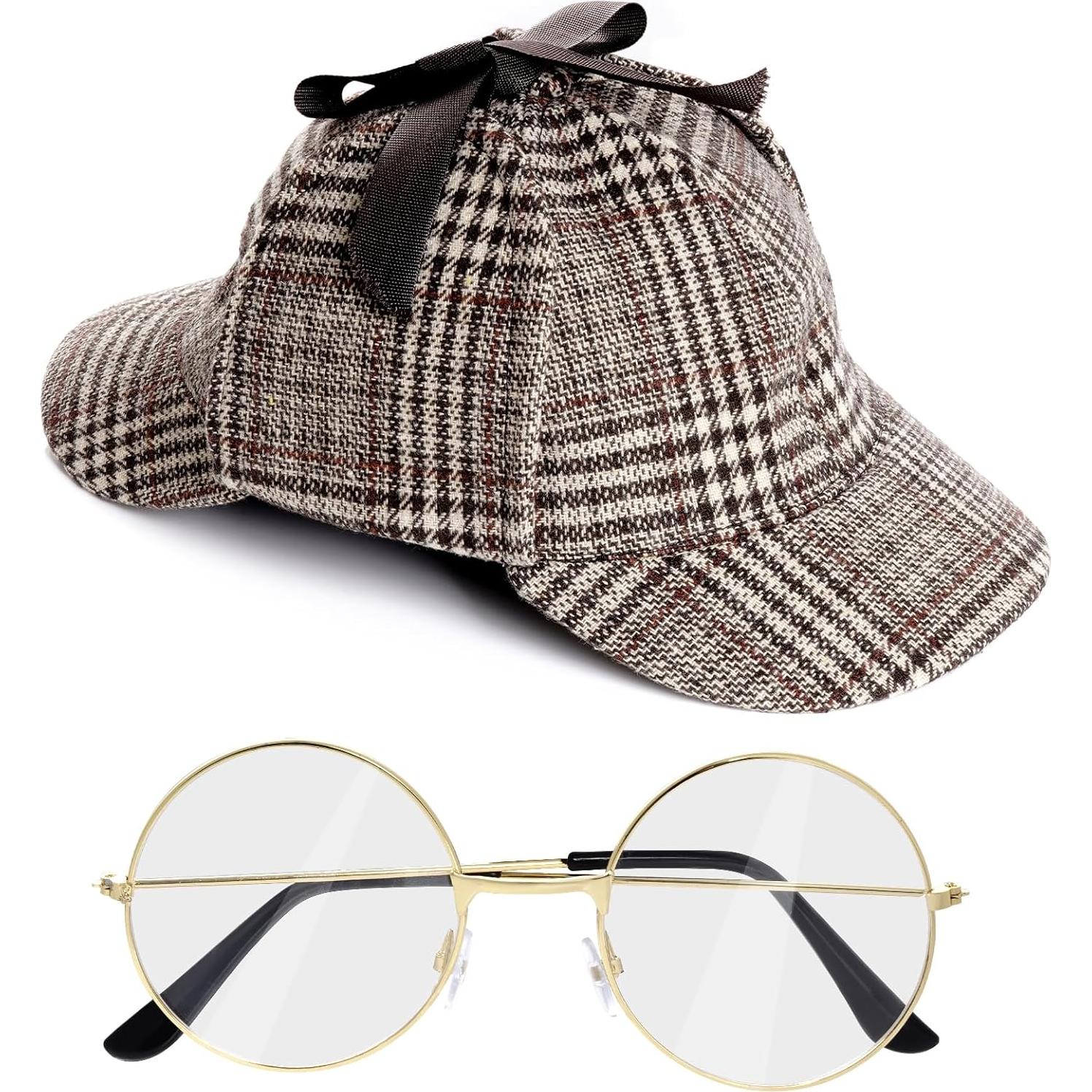 Disfraz de Detective HOVEOX con Sombrero y Accesorios