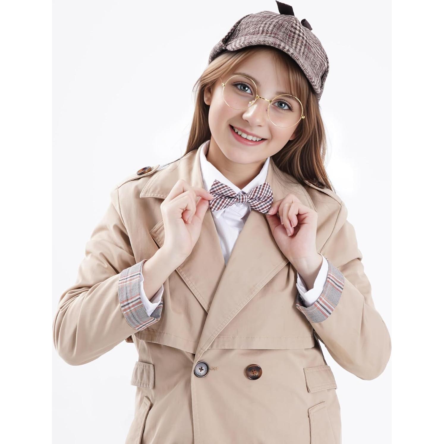 Disfraz de Detective HOVEOX con Sombrero y Accesorios