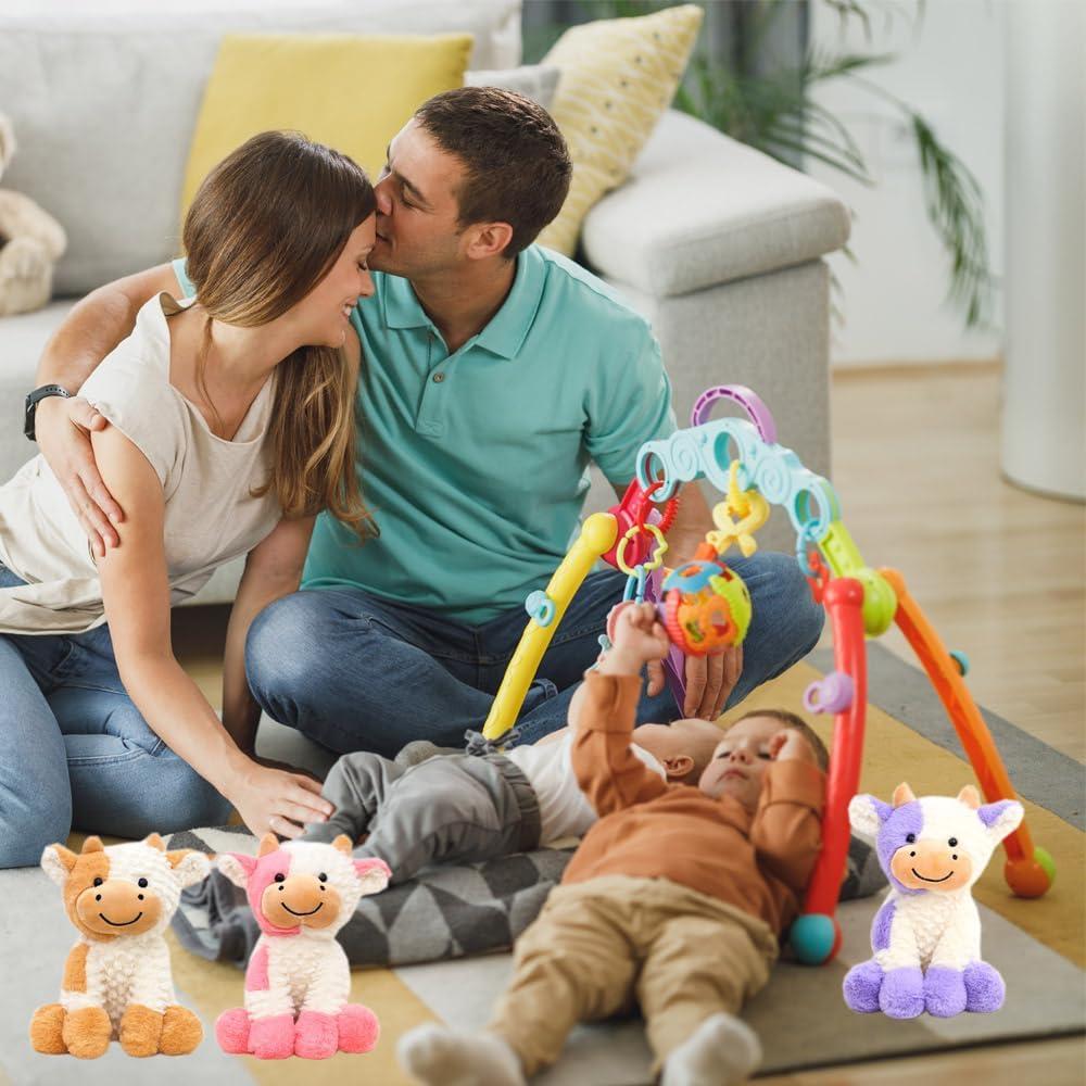 Muñeco de Peluche Vaca Rosa 20 cm YUKOUQIAN