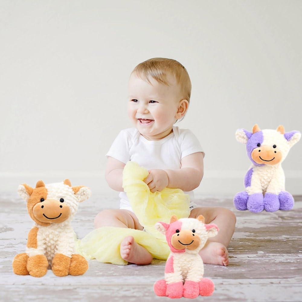 Muñeco de Peluche Vaca Rosa 20 cm YUKOUQIAN