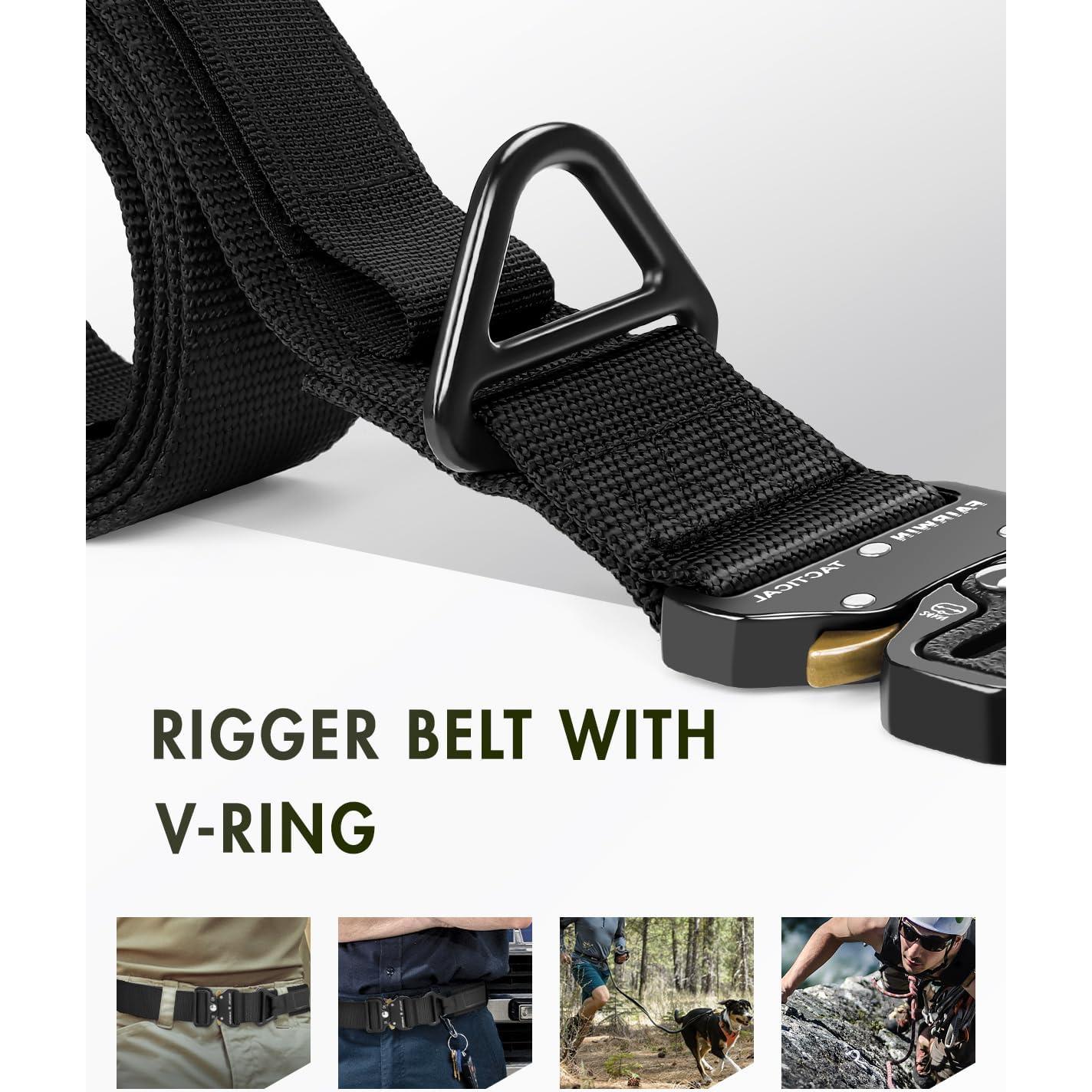 Cinturón Táctico Fairwin 1.5" Nylon Utilitario Hombre