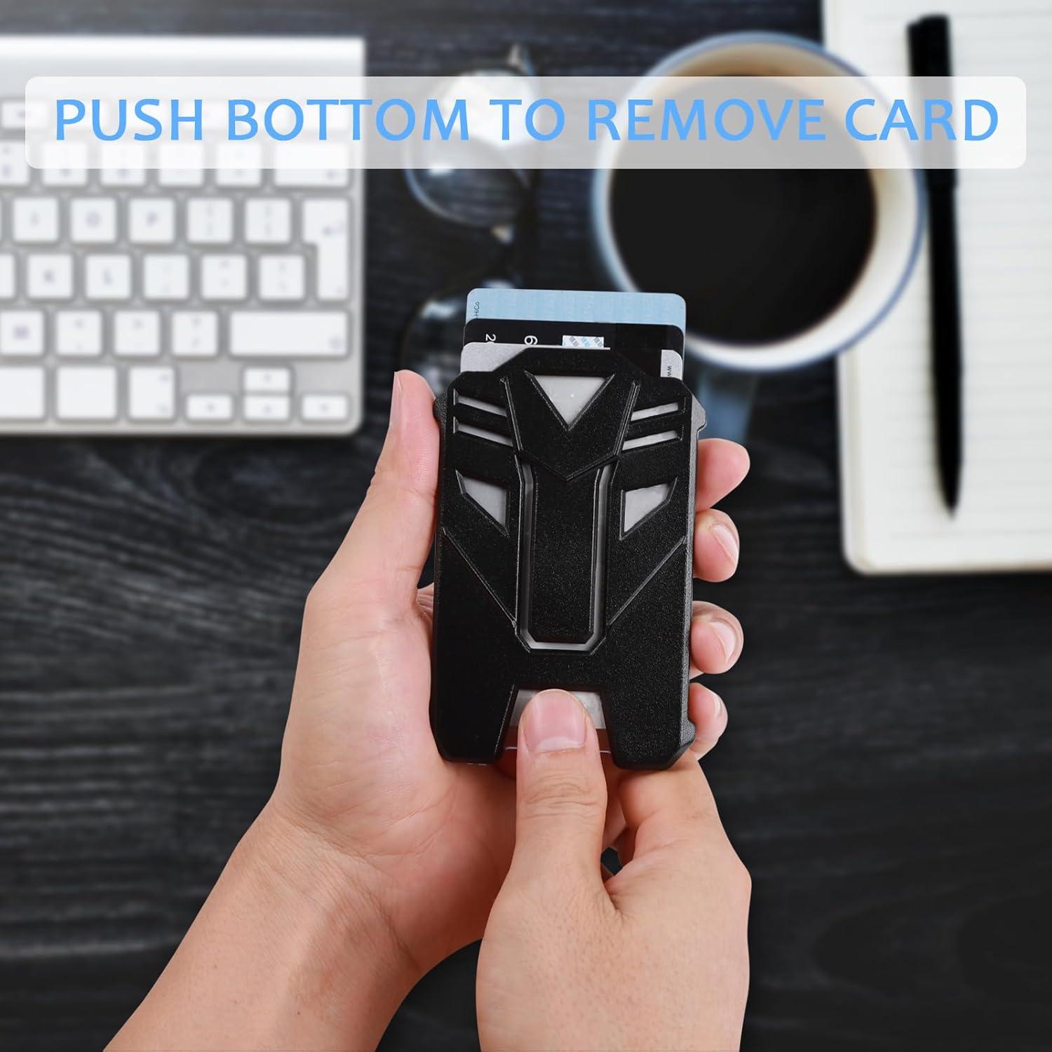 Portatarjetas Retráctil XAMEHA Negro con Clip y Llavero 80 cm