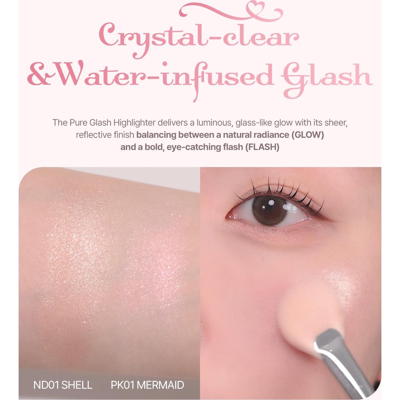 Polvo Iluminador 2aN Pure Glash 22.68g - Acabado Vidrio