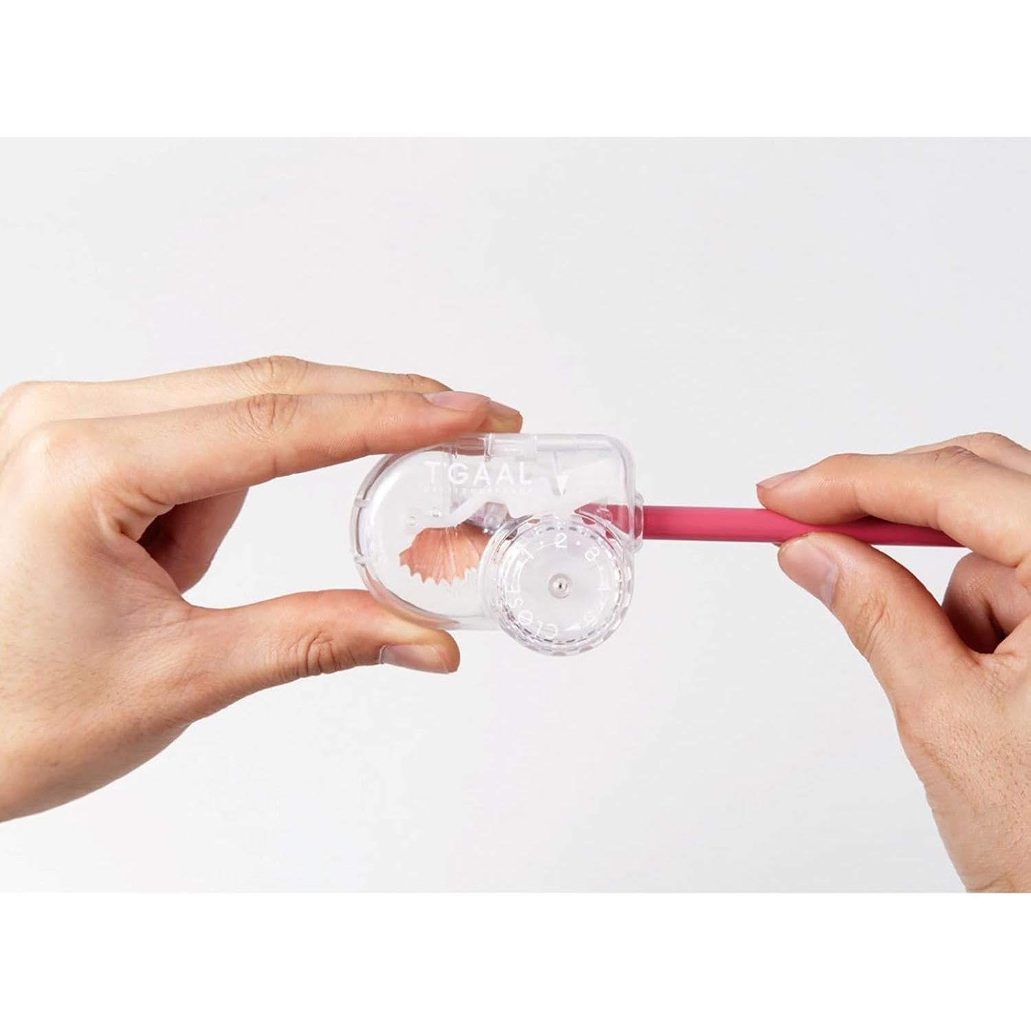 Sacapuntas Ajustable Kutsuwa Hi LiNE T'GAAL Transparente