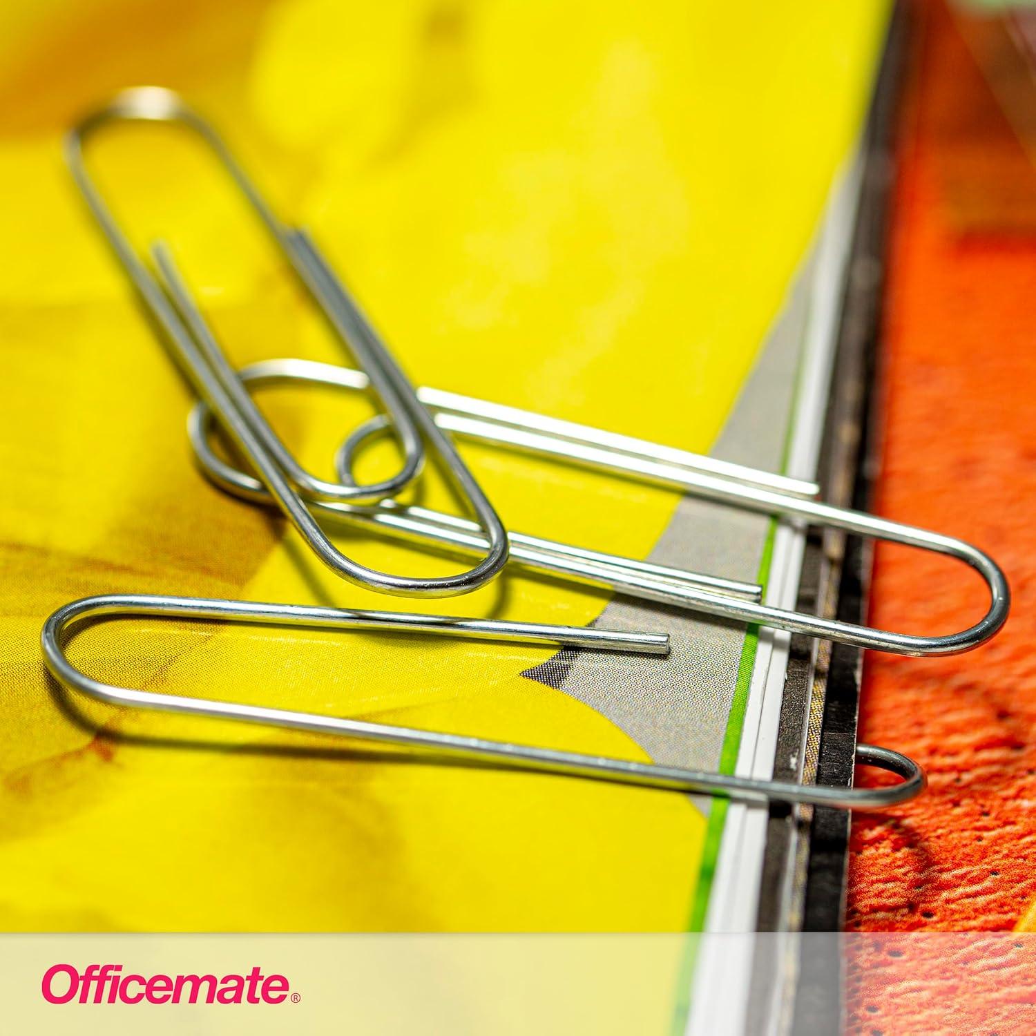 Ganchos de Papel Gigantes Officemate 99914 - Paquete 1000 Unidades