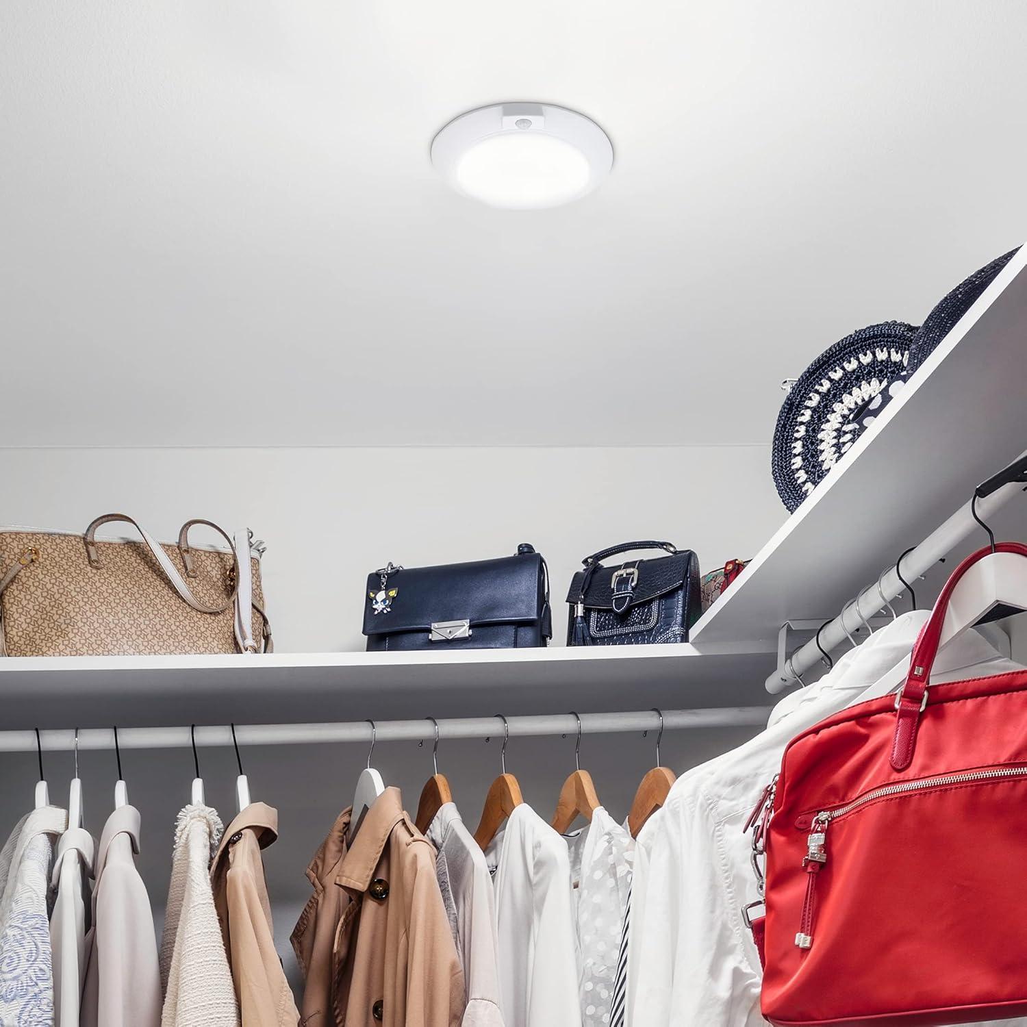 Lámpara LED de Techo Maxxima 15.24 cm con Sensor de Movimiento 600 Lúmenes 3000K