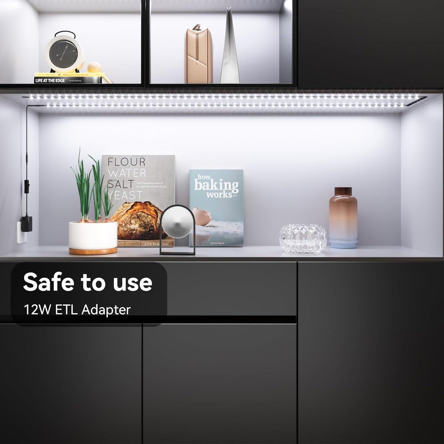 Kit de Iluminación LED Bajo Gabinete WOBANE 2m 1200lm 6000K