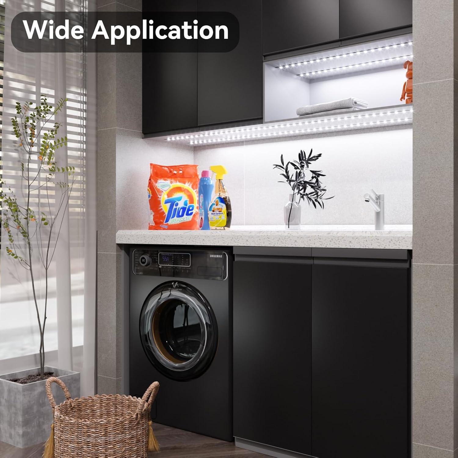 Kit de Iluminación LED Bajo Gabinete WOBANE 2m 1200lm 6000K