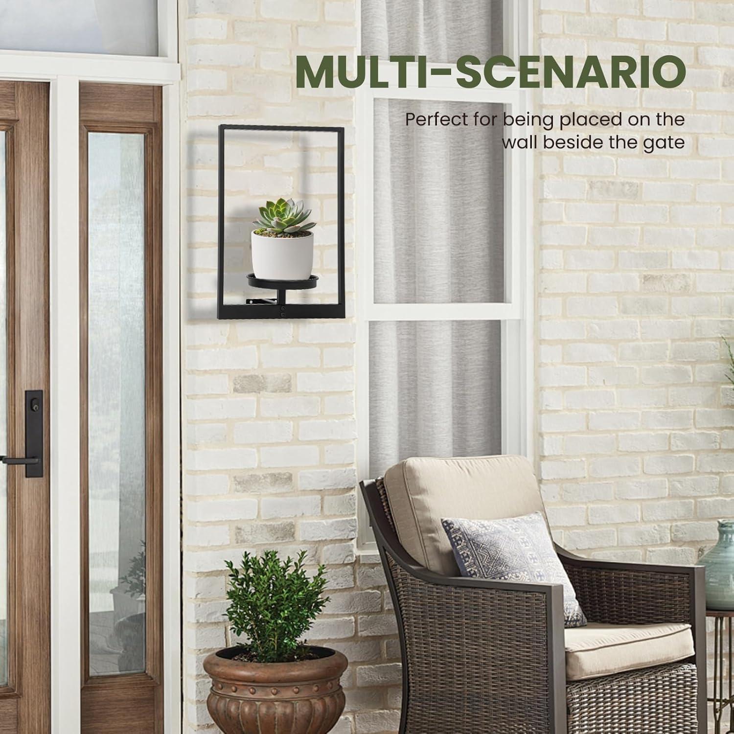 Soporte de Planta de Pared Storenization - Juego de 2 Estantes