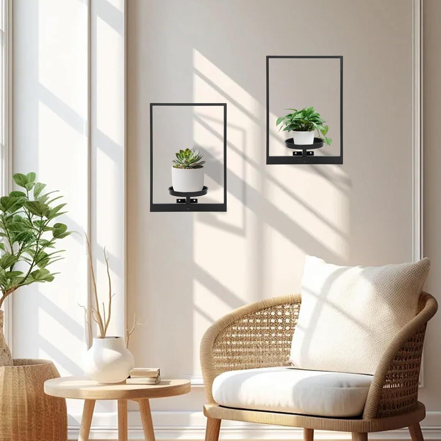 Soporte de Planta de Pared Storenization - Juego de 2 Estantes