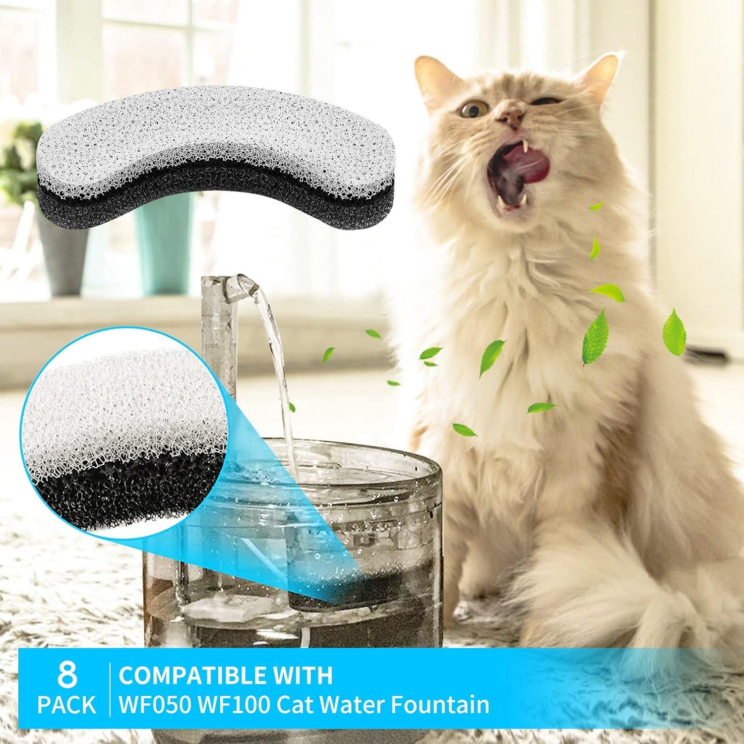 Filtros de Agua para Gatos MyfatBOSS WF050 WF100 - 8 Piezas