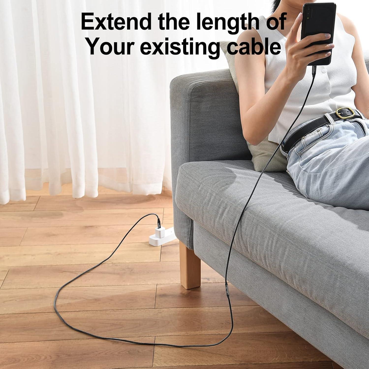 Cable de Extensión USB C 3.2 100W 1FT 4K 60Hz Thsucords