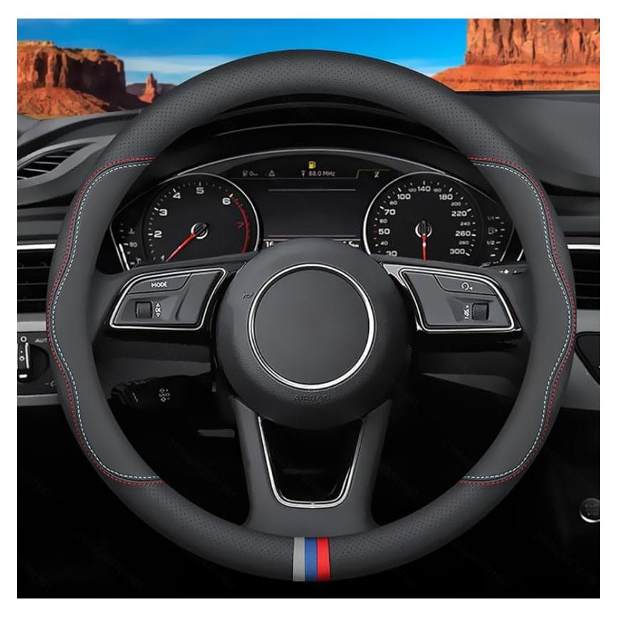 Cubierta de Volante de Cuero Premium Deer Route para BMW