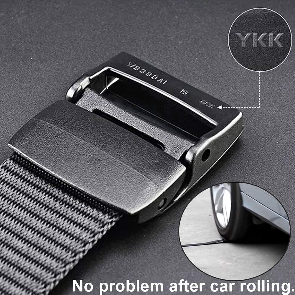 Cinturones de Nylon WYuZe 3 Pack Ajustables para Hombres