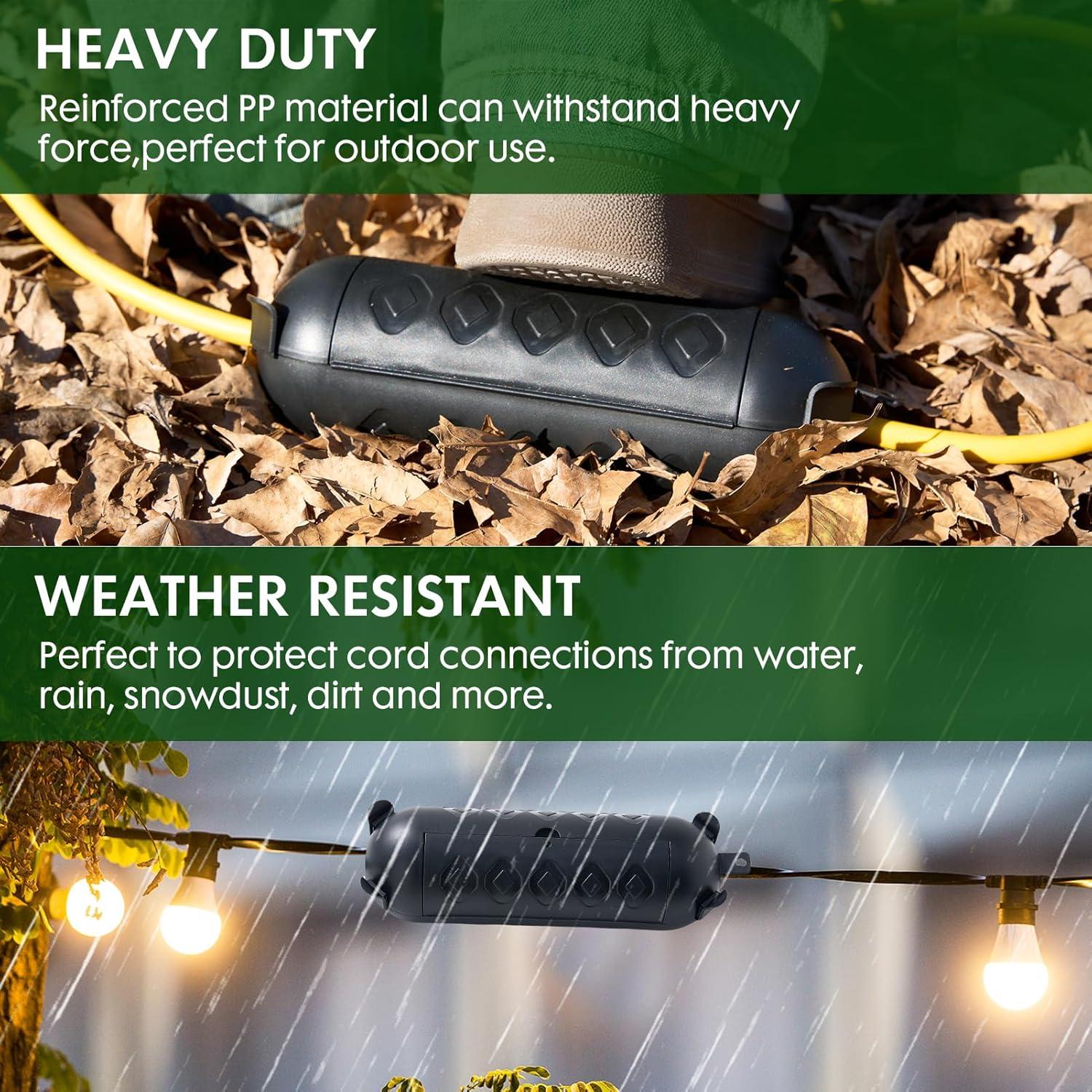 Cubierta de Cable de Extensión para Exterior YoJoe Impermeable