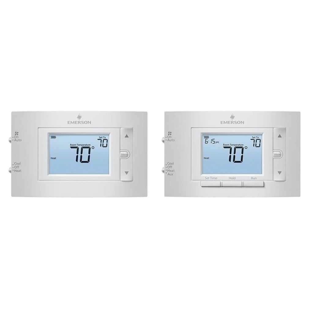 Paquete de Termostatos Emerson 1F83C-11NP y 1F83H-21PR