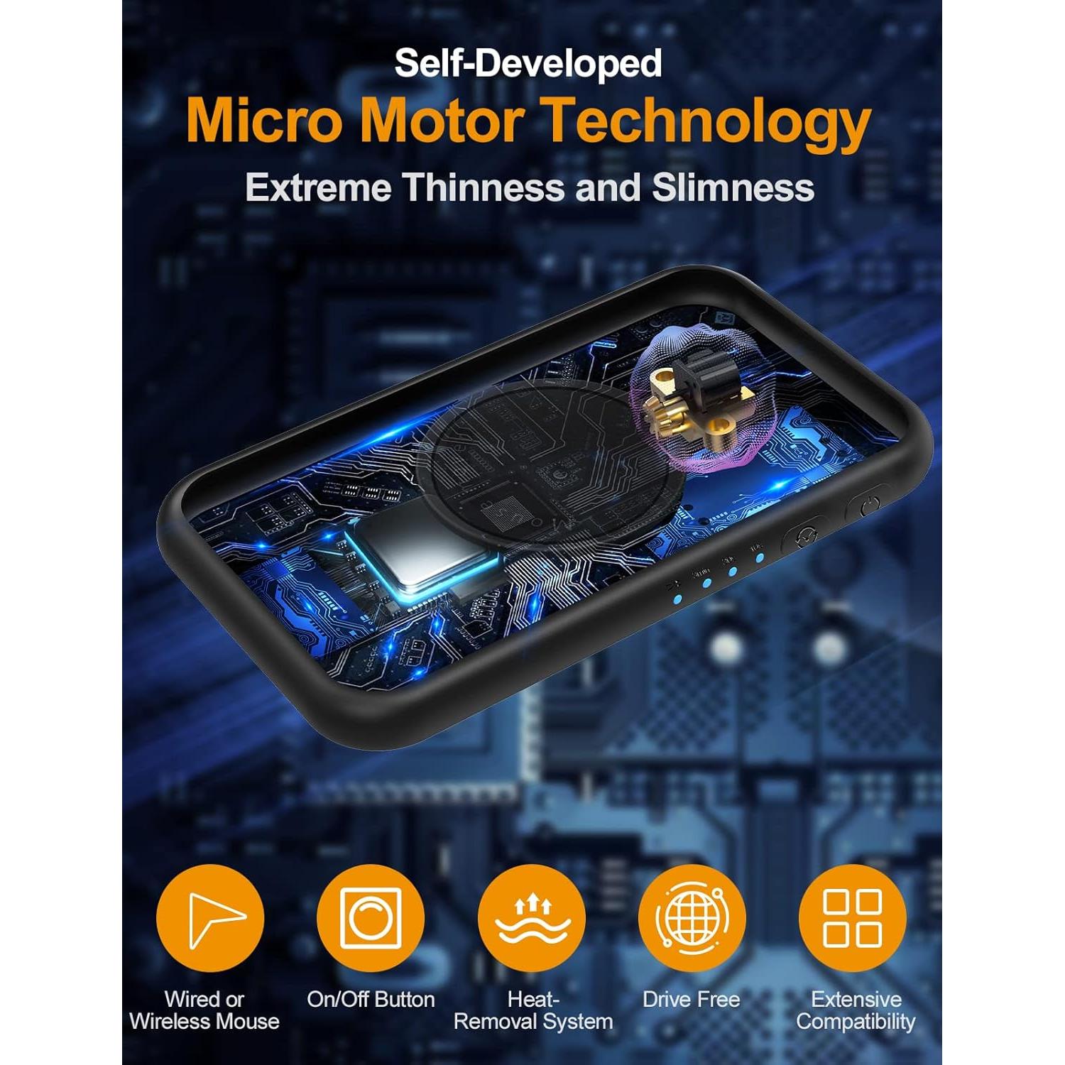Dispositivo de Movimiento de Ratón Meatanty MA-URJ001 Silencioso