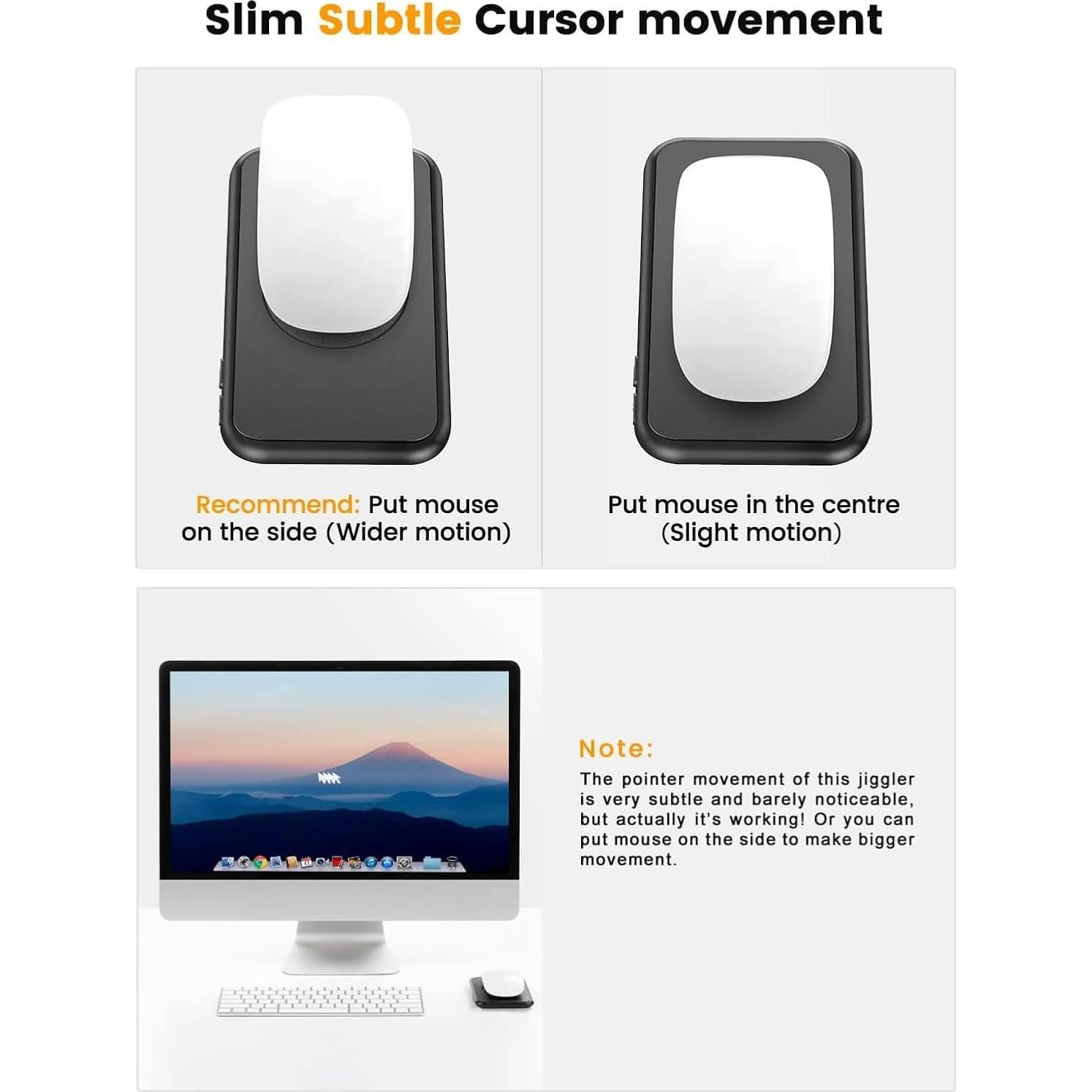 Dispositivo de Movimiento de Ratón Meatanty MA-URJ001 Silencioso