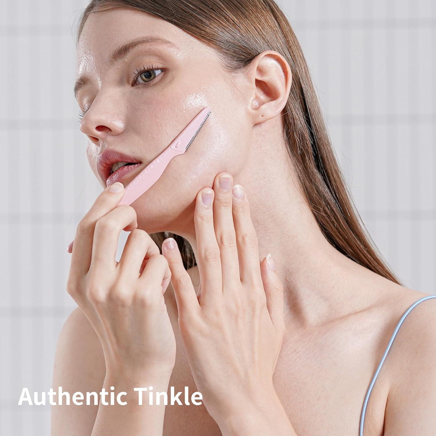 Herramienta de Dermaplaning Tinkle Everglow | 3 Navajas Multifuncionales