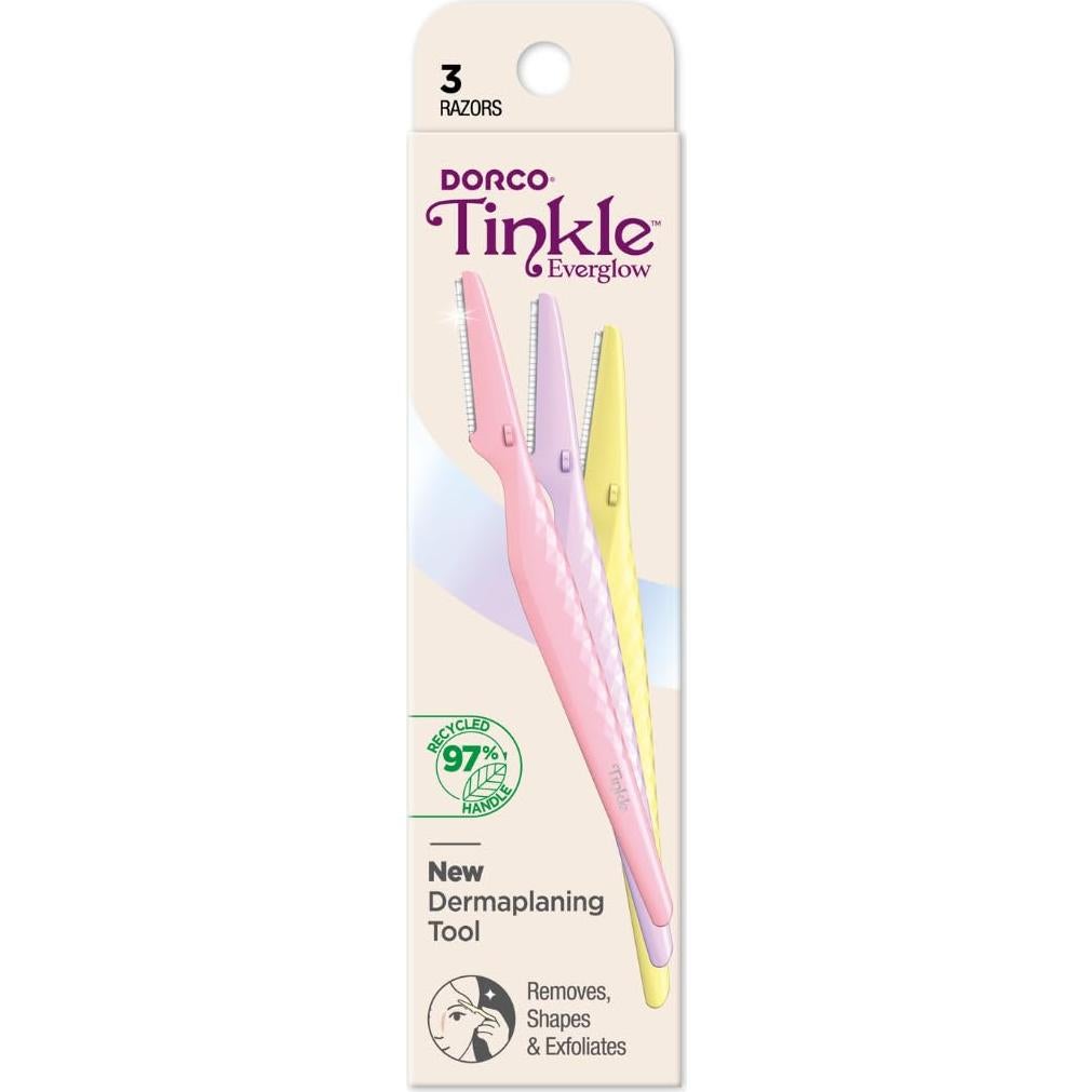 Herramienta de Dermaplaning Tinkle Everglow | 3 Navajas Multifuncionales
