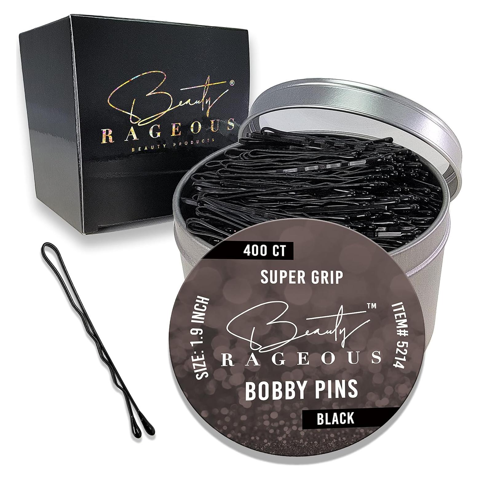 Pinzas para el Cabello Beauty Rageous 4.83 cm - 400 Unidades