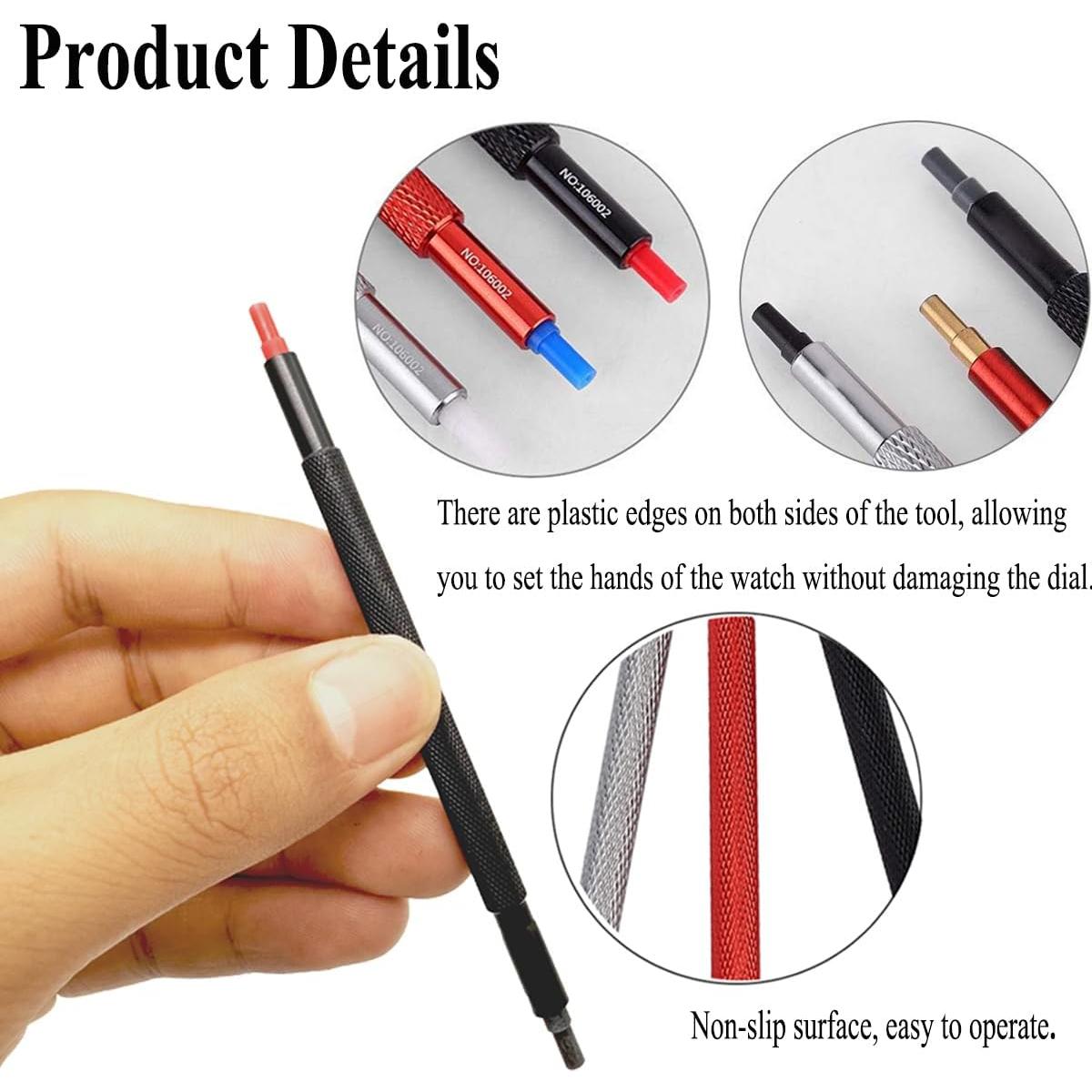 Kit de Herramientas de Reparación de Relojes TICFROG 3PCS