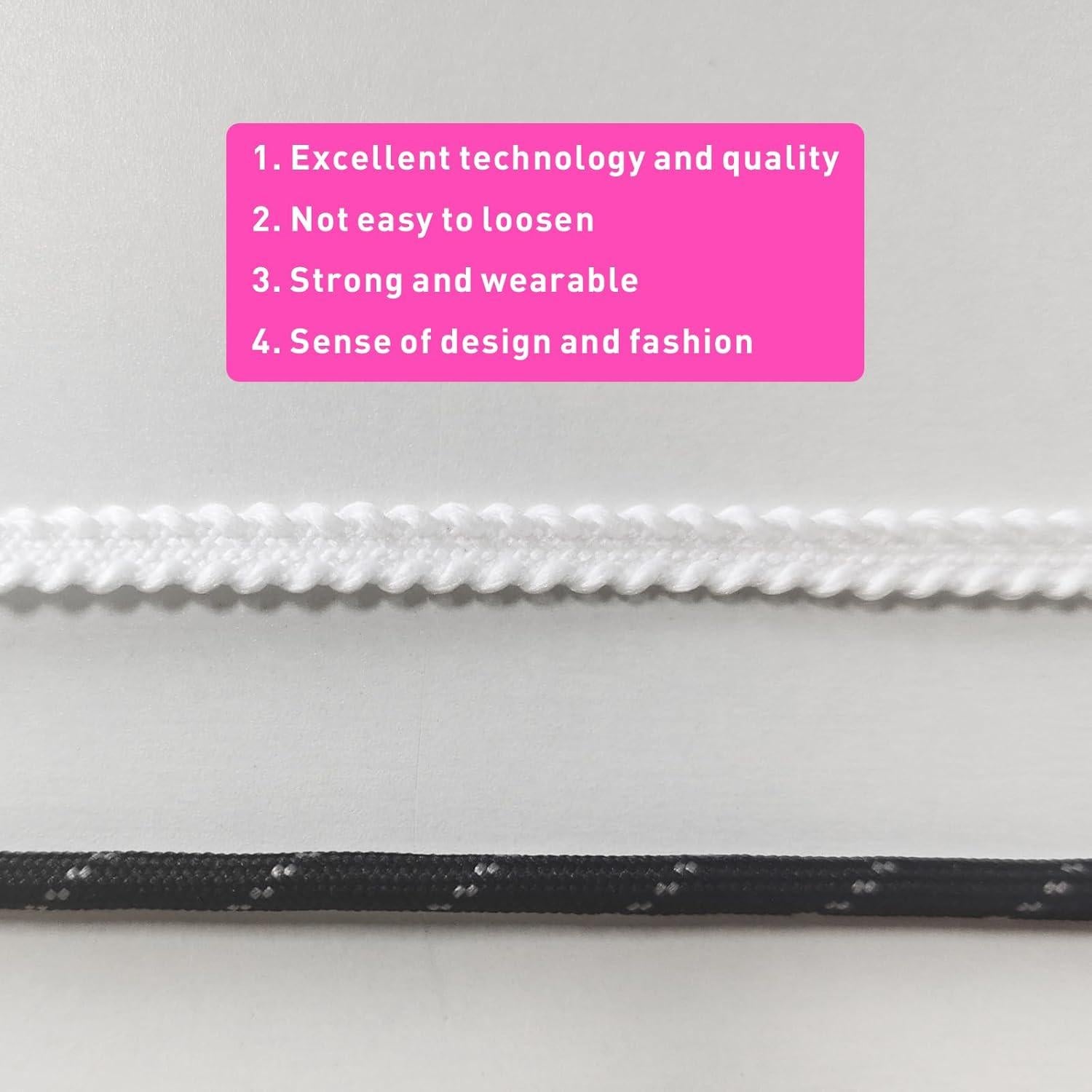 Cordones de Zapato Redondos Multicolor para Zapatillas Samba